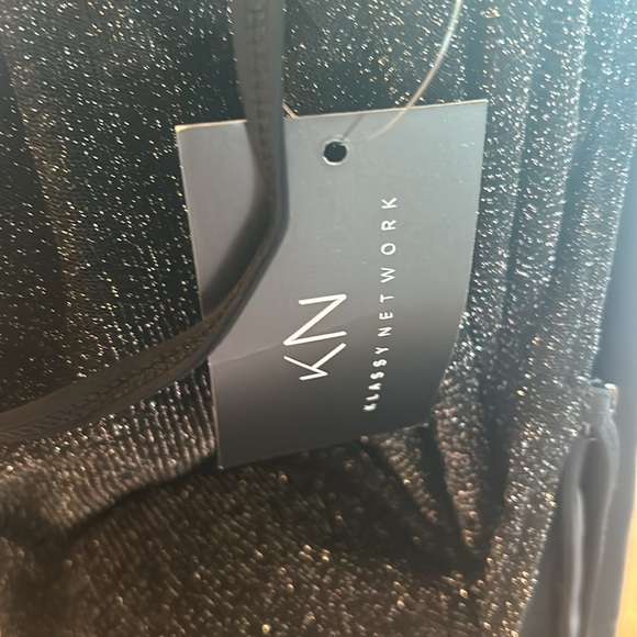 LONG SLEEVE SPARKLY MESH BRAMI DRESS - Picture 8 of 9